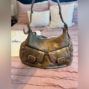 Gold Cole Haan Shoulder Bag (with dust bag)